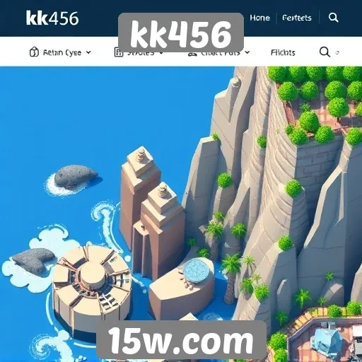Dicas de navegação no site kk456
