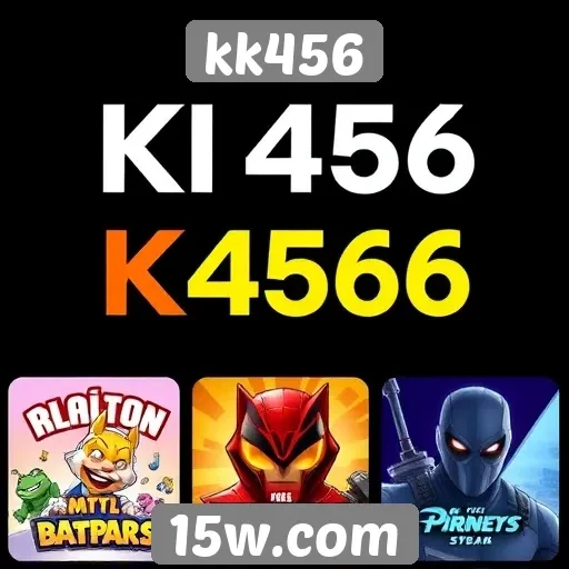 Ranking dos jogos mais populares no kk456