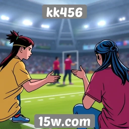 Recursos de socialização no site de jogos kk456