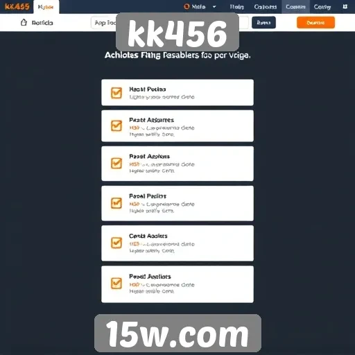 experiência de usuário no site kk456 analisada